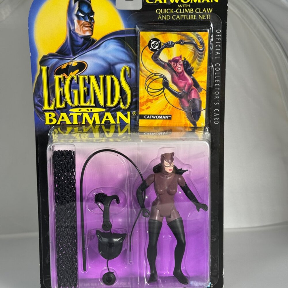 Kenner Legends of Batman Catwoman with Quick-Climb Claw & Capture Net 1994
